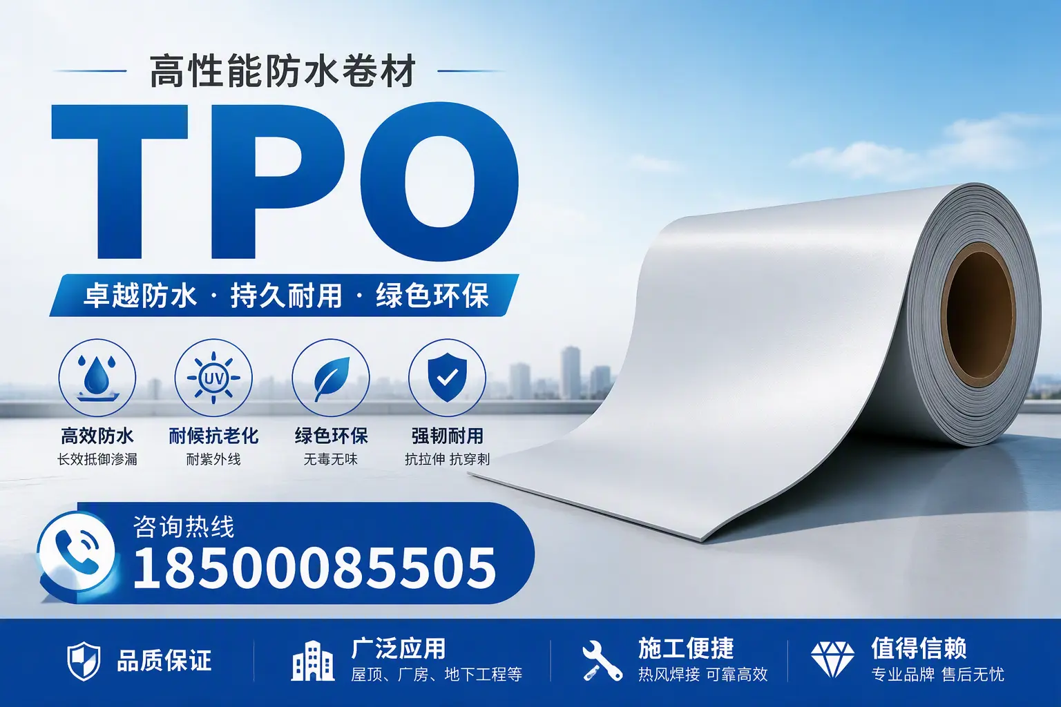 TPO材料的环保特性及其在渭南的应用